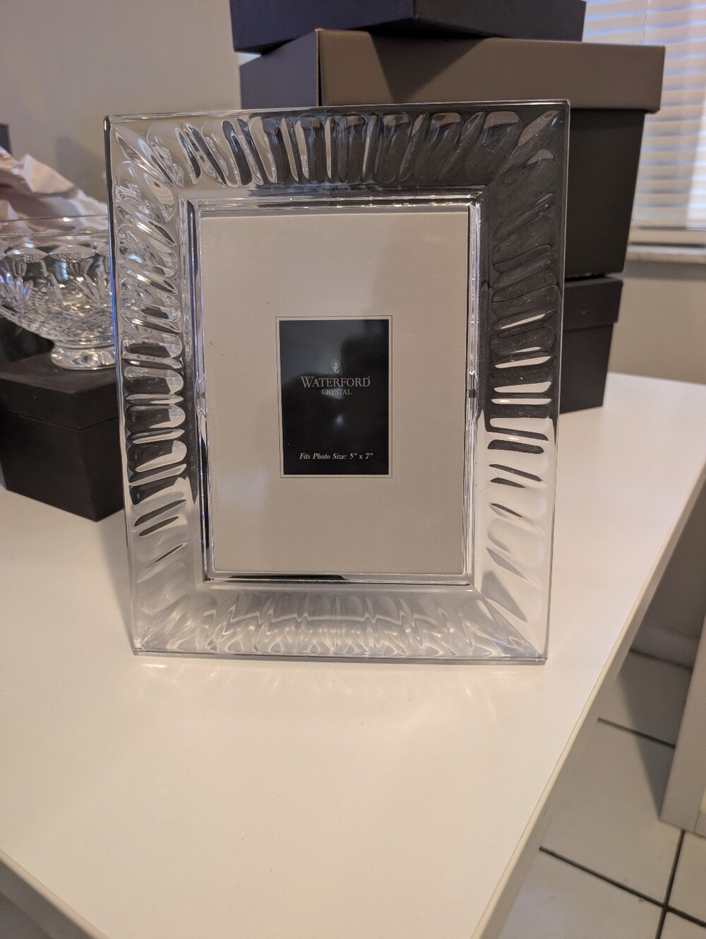 Waterford Crystal 5X7 Photo Frame [New And Never Used]